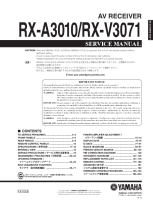 Yamaha RXV-3067 - Service Manual 